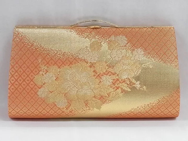 🇯🇵JAPAN Vintage ♡|金襴錦織西陣織和裝手袋 口金包草履套裝🔎ss-vin030