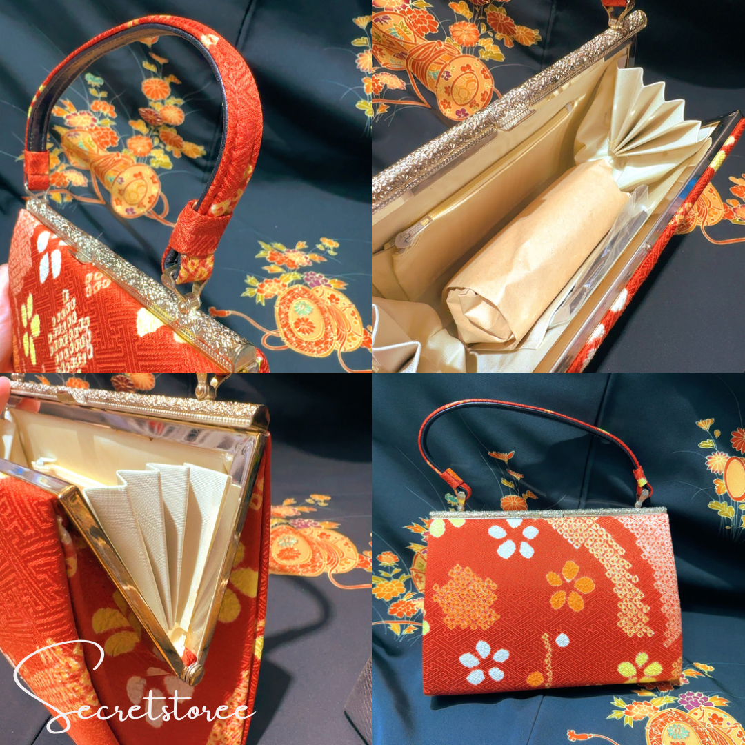 🇯🇵JAPAN Vintage ♡ Bags(Frame Purse/Frame Clutch/Kuchi Bag/Wallet)| 🇯🇵日本古著 ♡ 手袋(金襴錦織西陣織和裝手袋/口金袋/銀包)|🔎ss-vin011