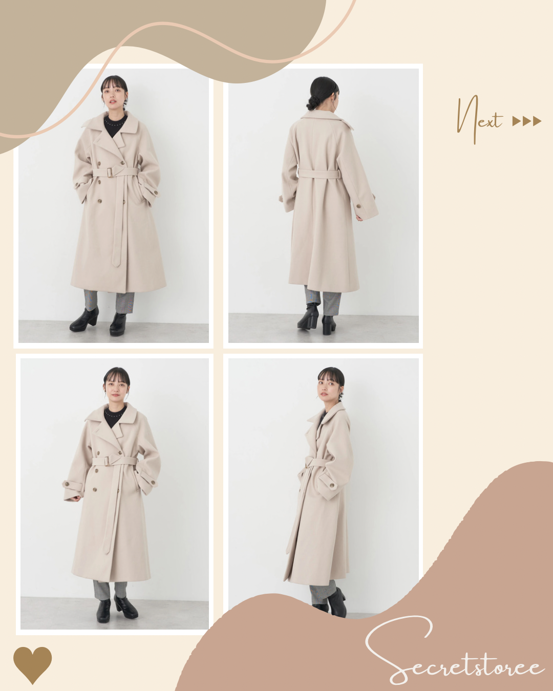 🇯🇵日本|2Way斯文長外套 SS-E1M34L2Z0100