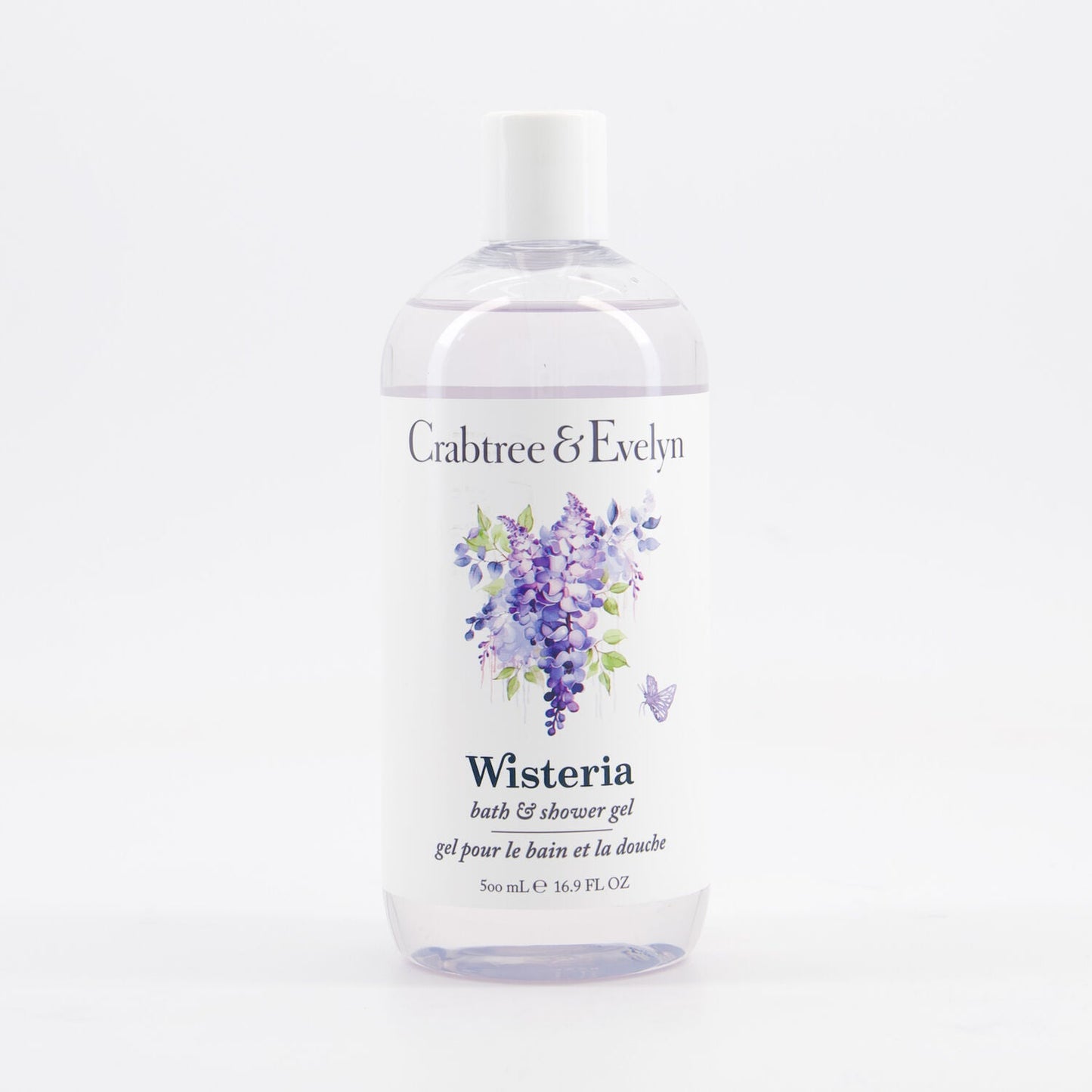 🌍歐美 ♥ CRABTREE & EVELYN Wisteria Bath & Shower Gel 500ml (爽身粉味) 紫藤花沐浴露和沐浴露 16.9盎司