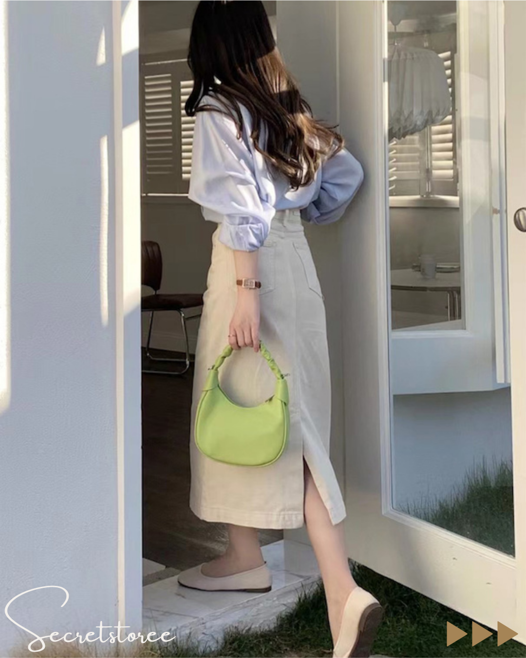 🇯🇵日本|2Way褶皺手提羊角袋 5色入 shoulder bag
★ 產品編號🔎 SS-gat20020