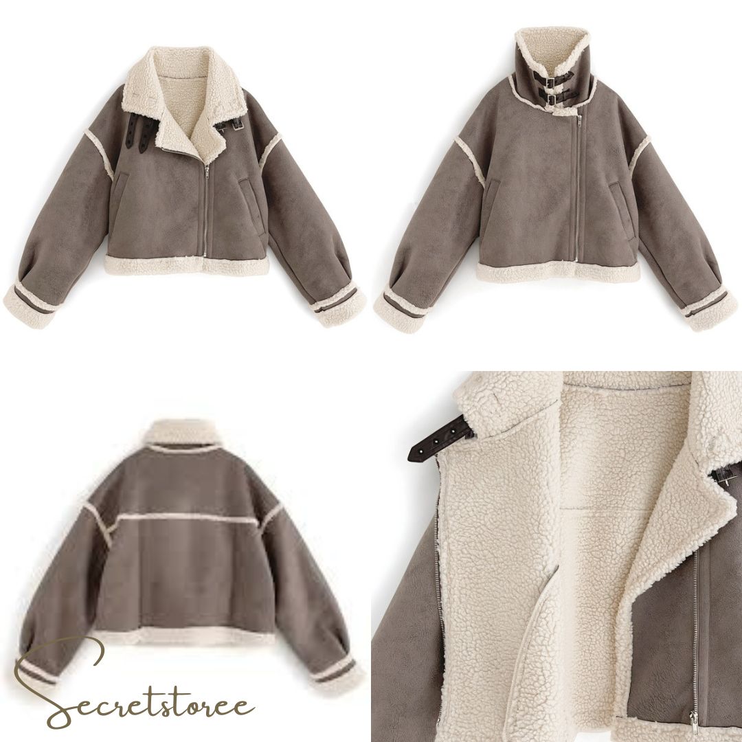 🇯🇵日本 人造羊毛皮騎士外套 Faux shearling riders jacket 🔎 ɪᴛᴇᴍ ɴᴏ.:SS-jgk9178d0