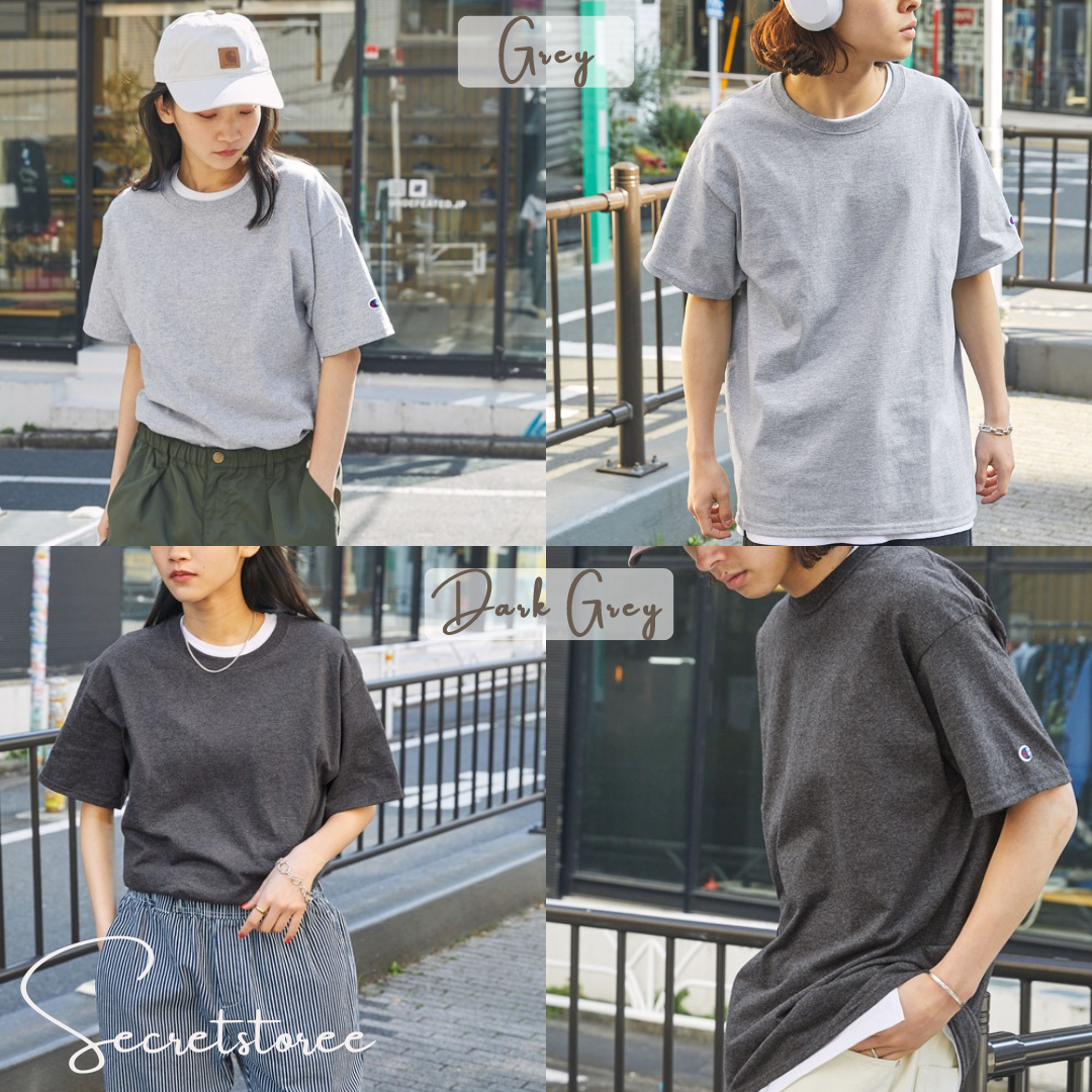 🇯🇵Japan|CHAMPION Unisex Basic Tee (12 colors)★ Product Code🔎 SS-zhc991