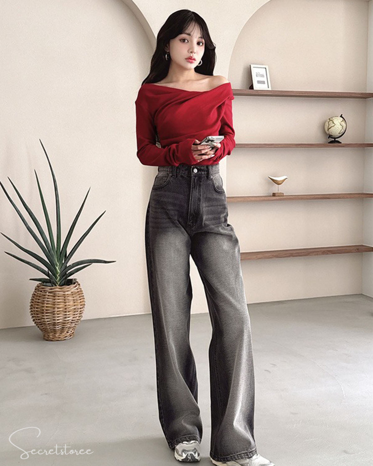 🇯🇵日本 垂墜露肩剪裁不對稱褶皺上衣 Draped Strapless Asymmetric Ruffle Top 🔎 ɪᴛᴇᴍ ɴᴏ.: SS-jgdk12610