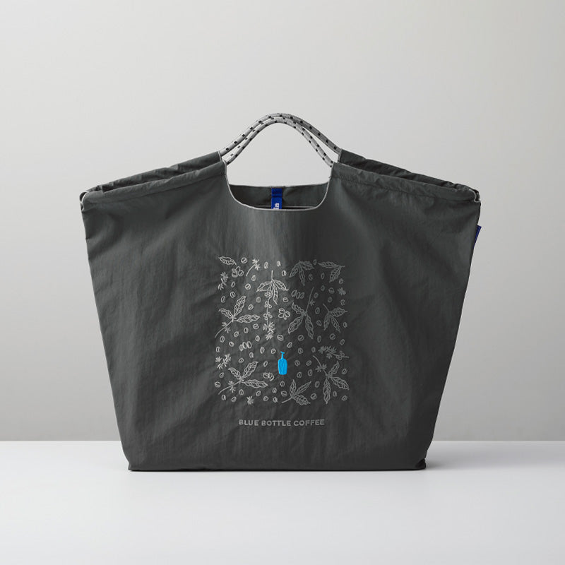🇯🇵日本 BLUE BOTTLE x BALL & CHAIN tote bag eco bag 刺繡環保袋 エンブロイダリーエコバッグ - コーヒーリーブス