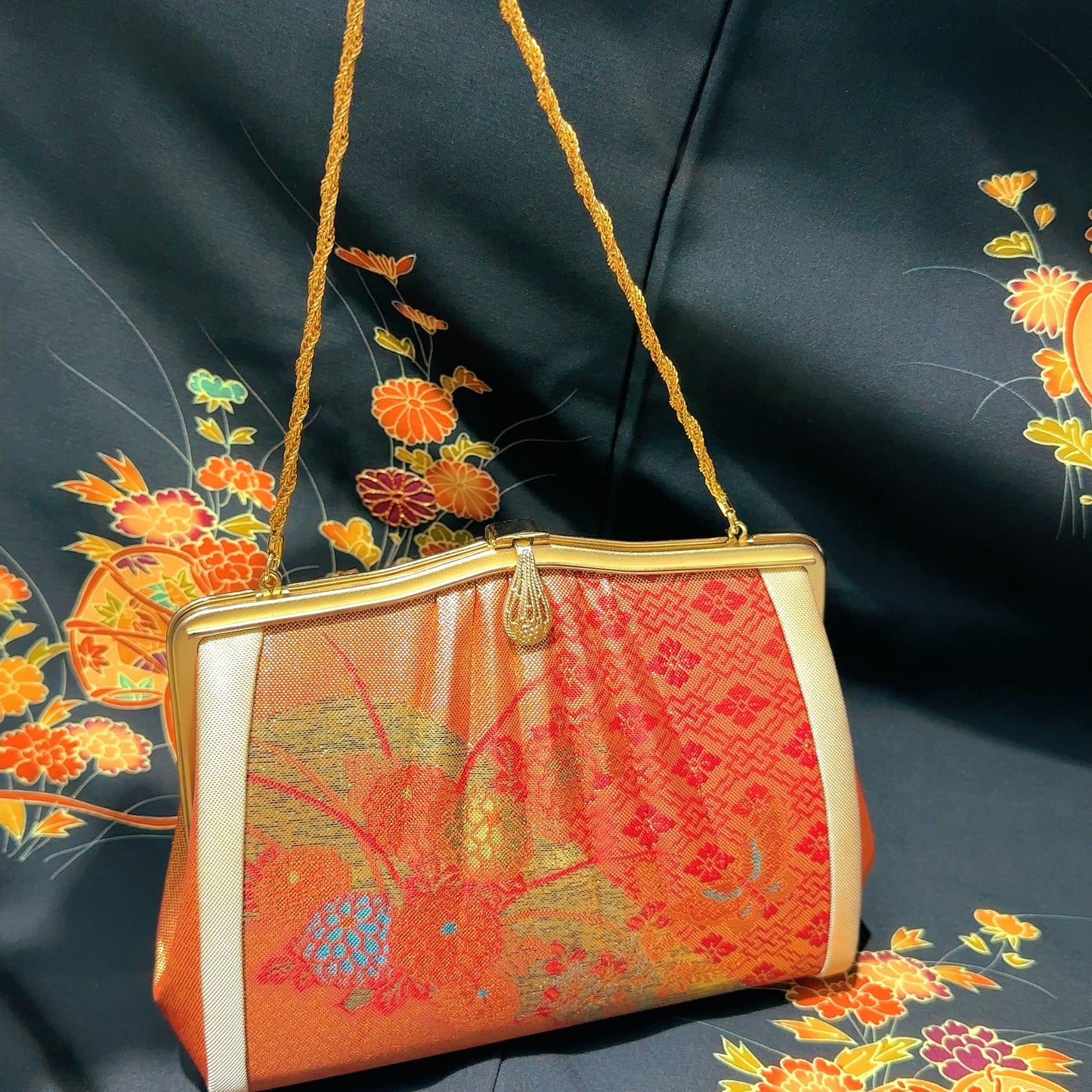 🇯🇵JAPAN Vintage ♡ Bags(Frame Purse/Frame Clutch/Kuchi Bag/Wallet)| 🇯🇵日本古著 ♡ 手袋(金襴錦織西陣織和裝手袋/口金袋/銀包)|🔎ss-vin017