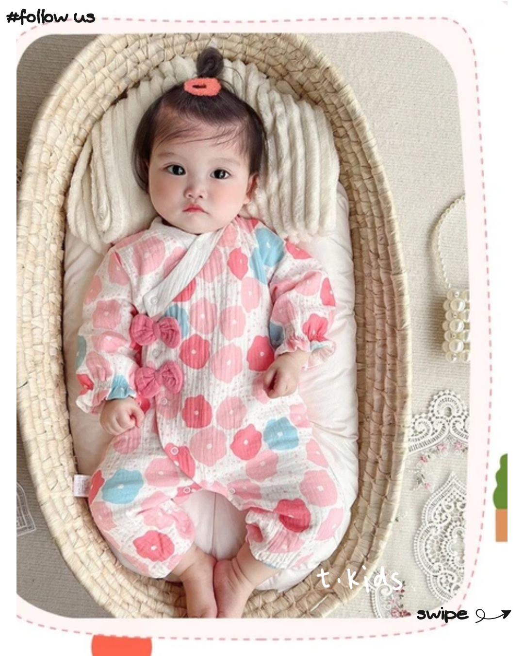 🇯🇵日本|Jinbei rompers for babies, newborns, kids, children's clothing 花花蝴蝶結兒童浴衣甚平
甚平ロンパース ベビー 新生児 キッズ 子供服