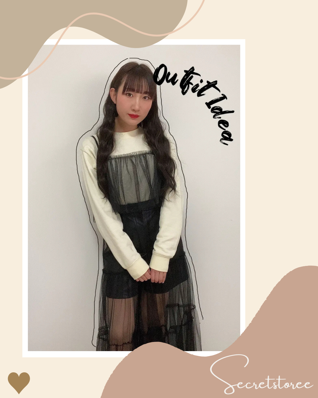 🇯🇵日本|薄紗絲帶吊帶連身裙★ SS-gofo18730