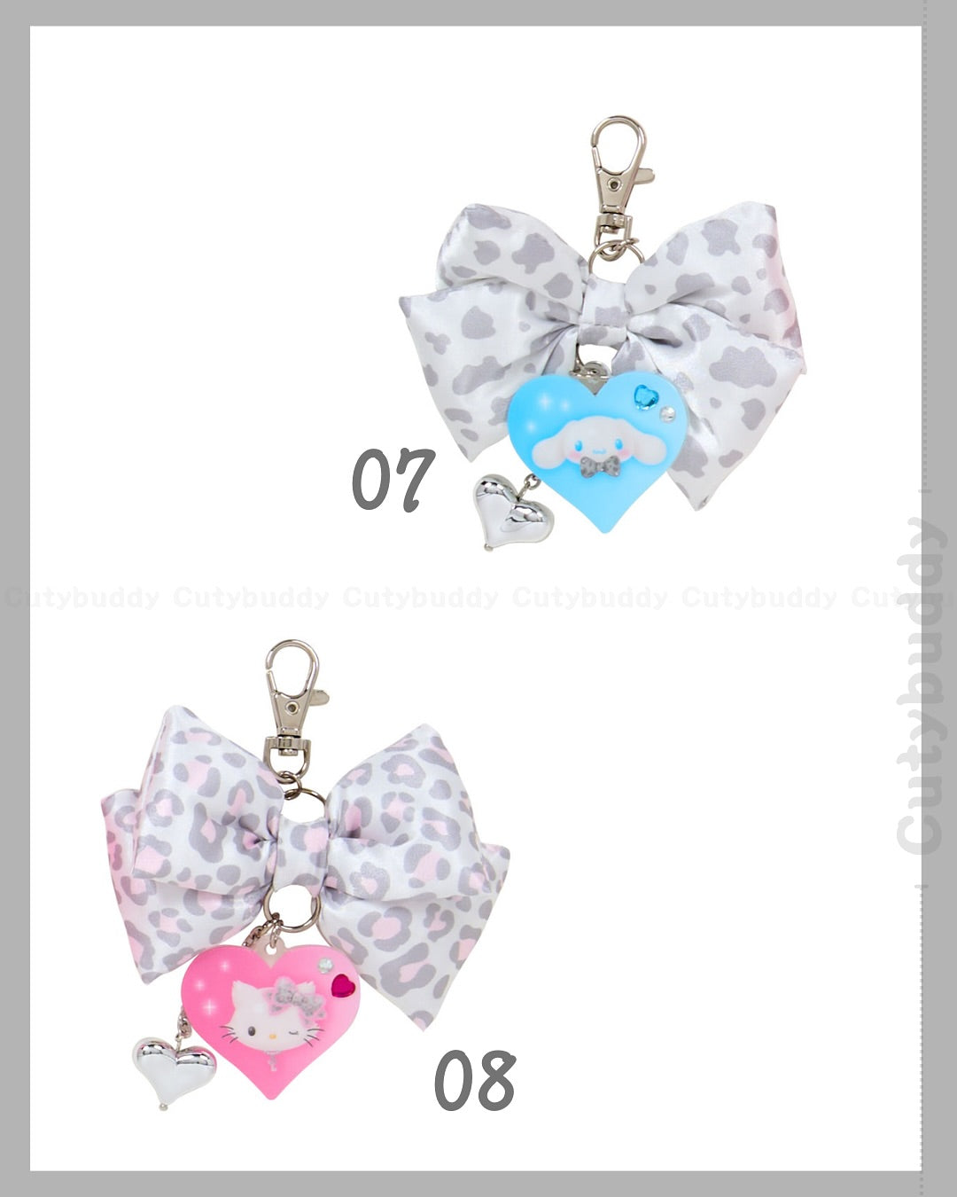 🇯🇵JAPAN SANRIO CHARACTERS (BB) SECRET CHARM ANIMAL (Sanrio characters Animal Pattern Series) 豹紋盲盒吊飾鑰匙扣