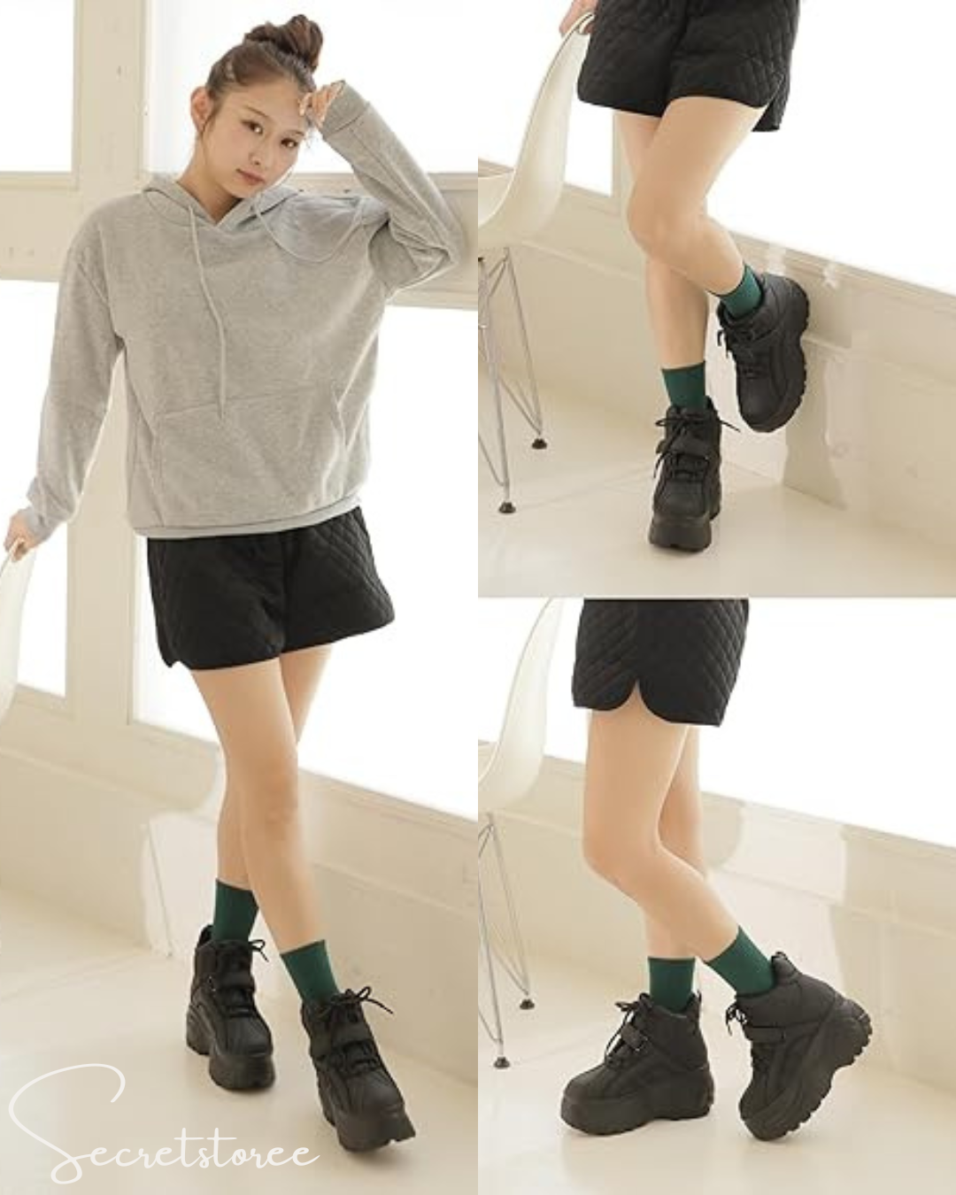 🇯🇵Japan|A must-have for height enhancement and slimming! Lightweight platform shoes in 2 colors
★ Product number 🔎 SS-s11640584S2