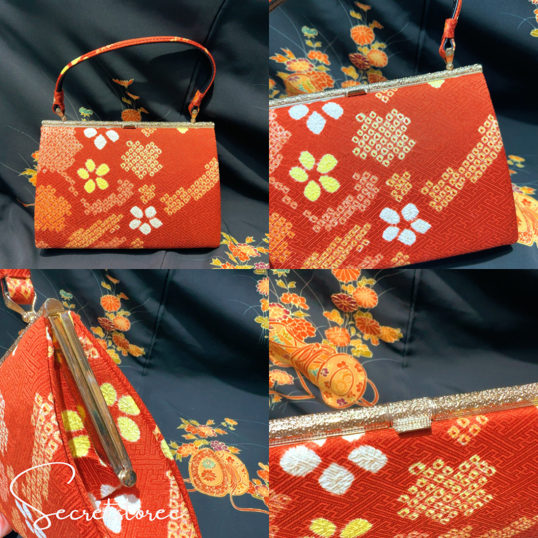 🇯🇵JAPAN Vintage ♡ Bags(Frame Purse/Frame Clutch/Kuchi Bag/Wallet)| 🇯🇵日本古著 ♡ 手袋(金襴錦織西陣織和裝手袋/口金袋/銀包)|🔎ss-vin011