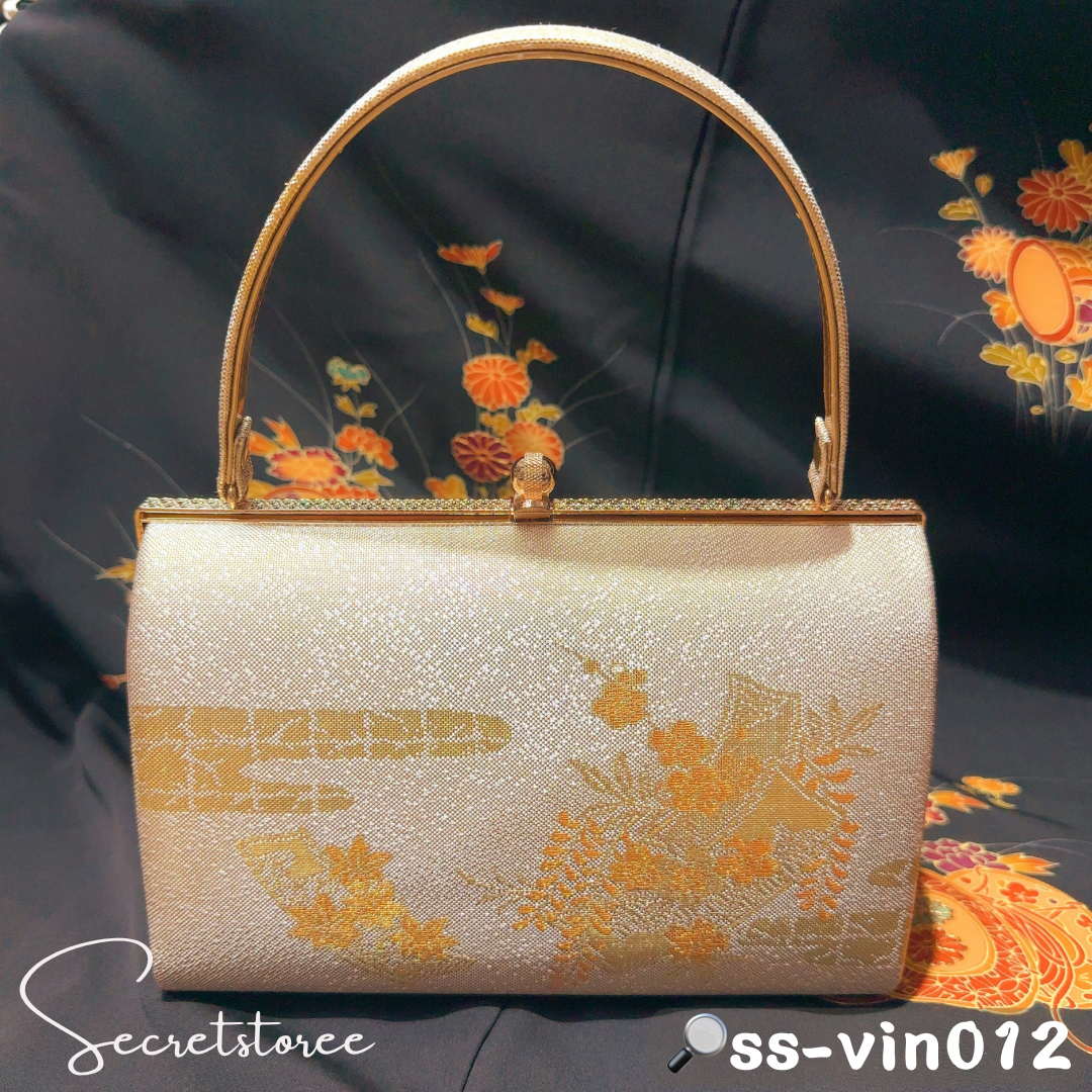 🇯🇵JAPAN Vintage ♡ Bags(Frame Purse/Frame Clutch/Kuchi Bag/Wallet)| 🇯🇵日本古著 ♡ 手袋(金襴錦織西陣織和裝手袋/口金袋/銀包)|🔎ss-vin012