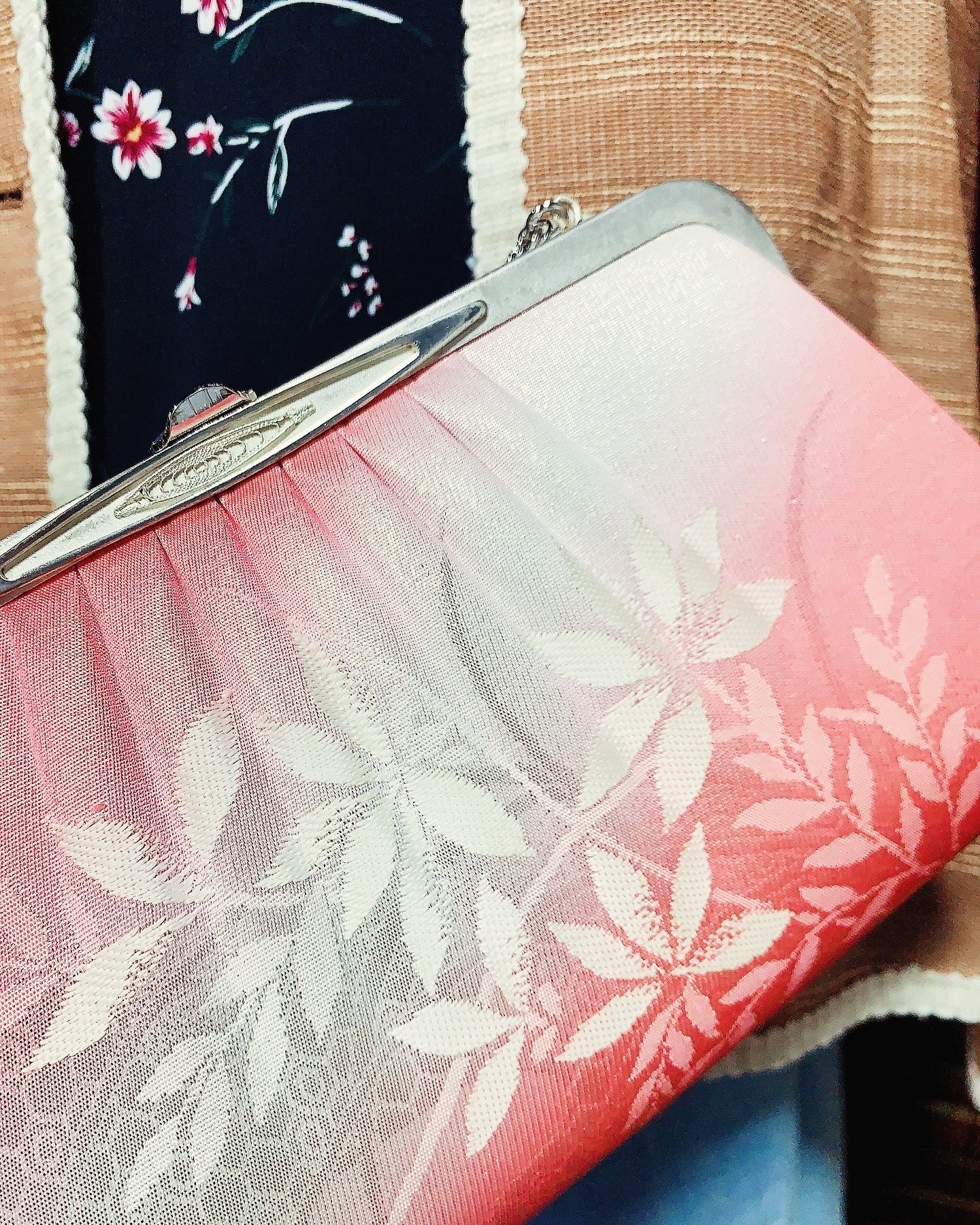🇯🇵JAPAN Vintage ♡ Bags(Frame Purse/Frame Clutch/Kuchi Bag/Wallet)| 🇯🇵日本古著 ♡ 手袋(金襴錦織西陣織和裝手袋/口金袋/銀包)|🔎 ss-vin076