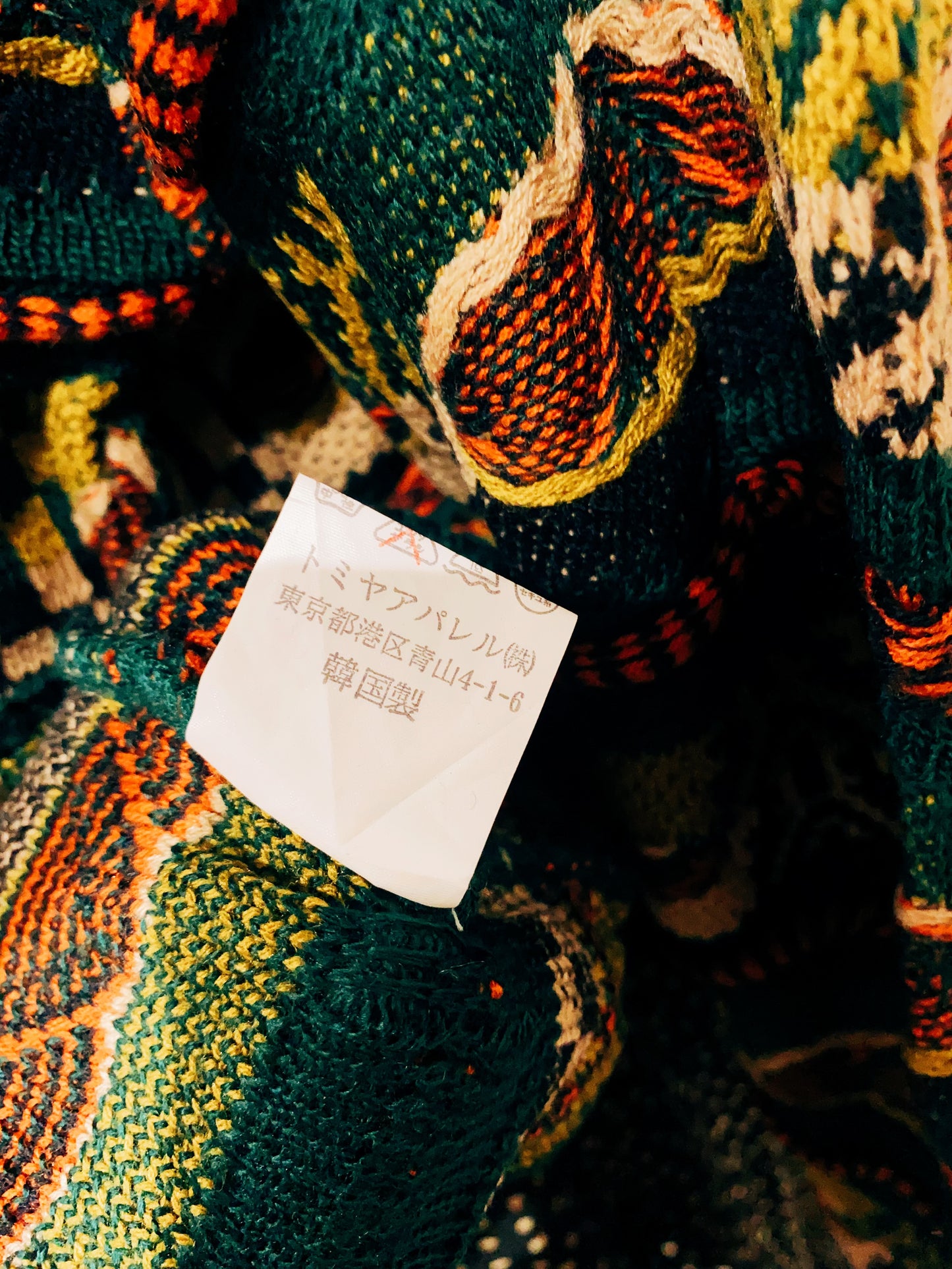 🇯🇵日本古著| VintageClothes - 古瓜紋冷衫 Notorious Sweater Coogi style 🔍ss-vin379