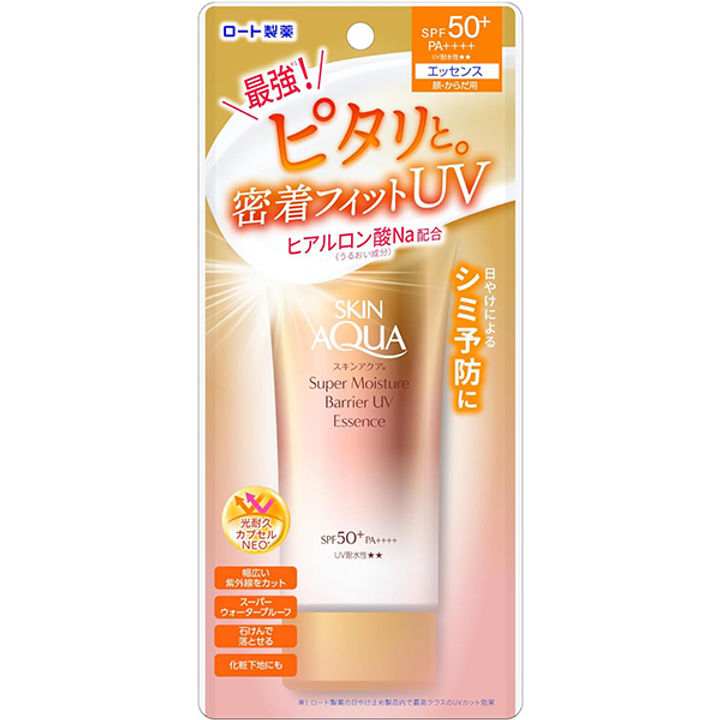 🇯🇵ROHTO SKIN AQUA Super Moisture Barrier UV Essence Sunscreen SPF50+PA++++