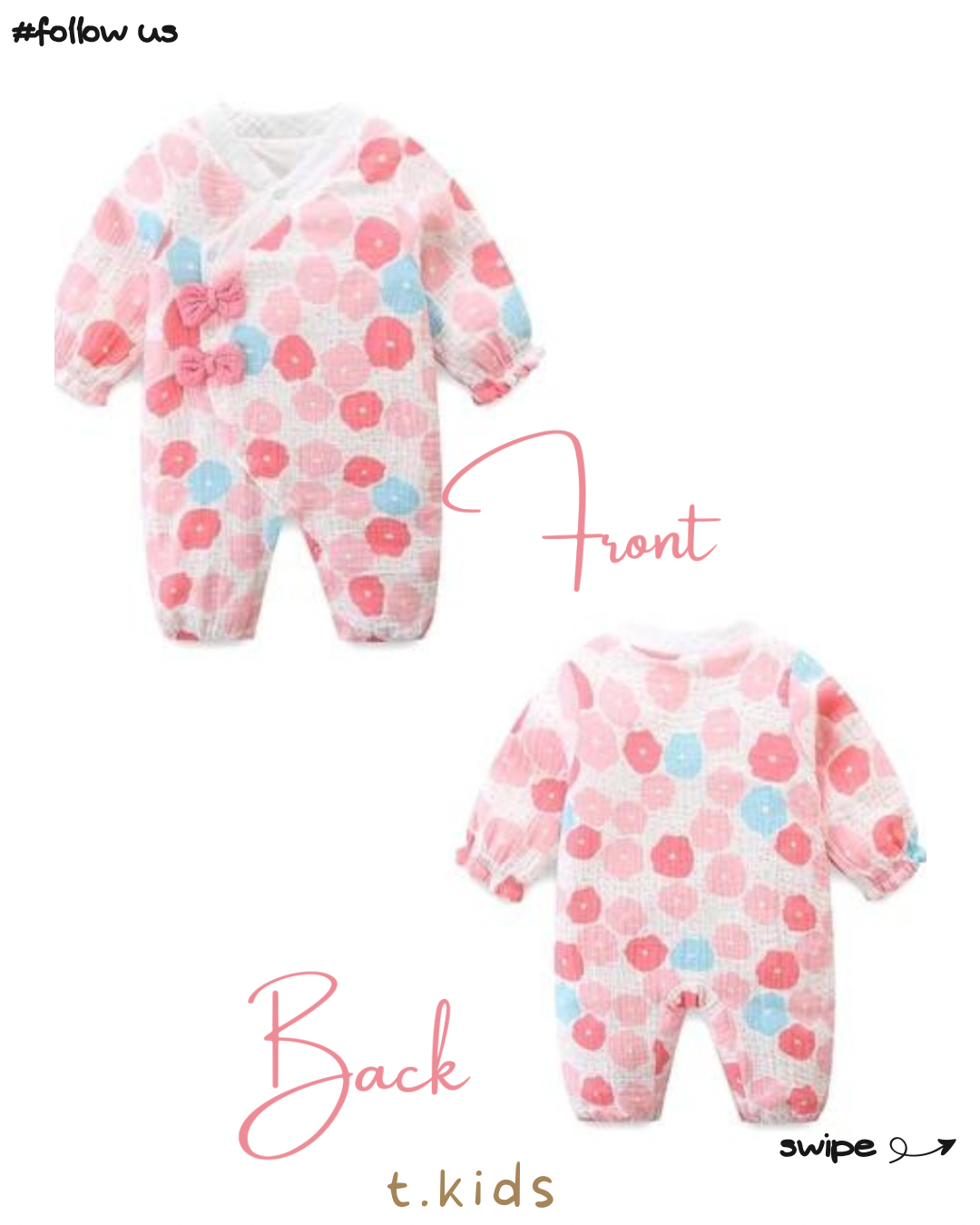 🇯🇵日本|Jinbei rompers for babies, newborns, kids, children's clothing 花花蝴蝶結兒童浴衣甚平
甚平ロンパース ベビー 新生児 キッズ 子供服
