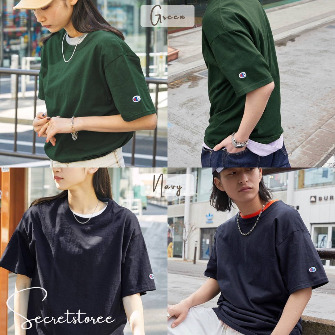 🇯🇵Japan|CHAMPION Unisex Basic Tee (12 colors)★ Product Code🔎 SS-zhc991