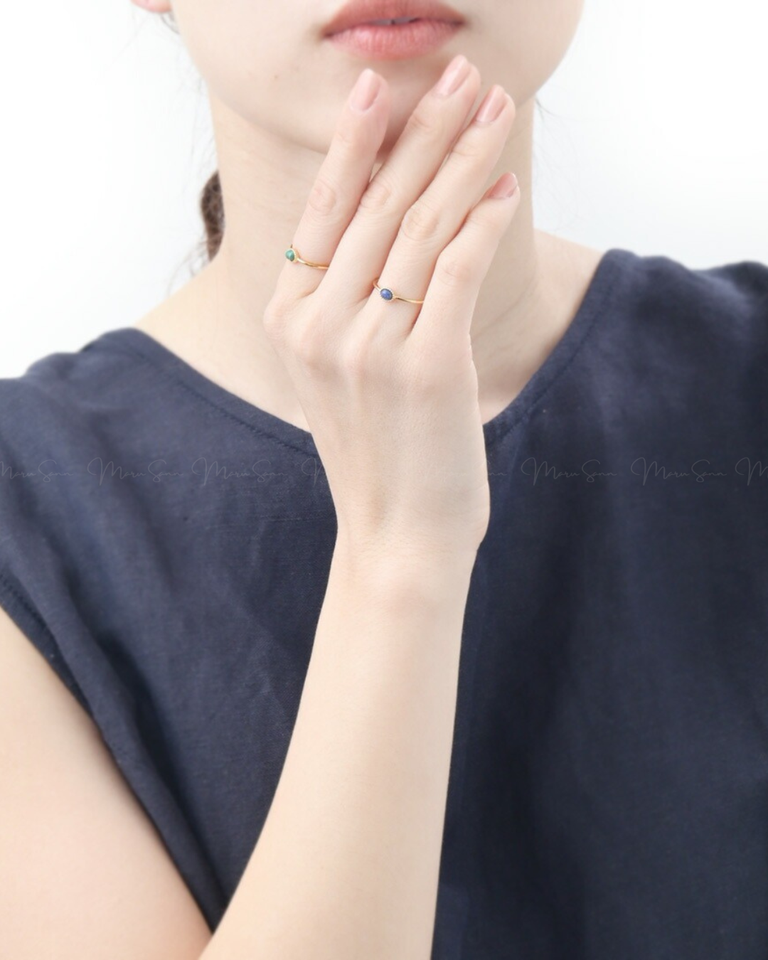 ๐ฏ๐ต Japan Silver925 Elegant natural gemstone and power stone silver split ring โ ๆฅๆฌ Silver925 ๅช้
ๅคฉ็ถๅฏถ็ณๅ่ฝ้็ณ้้ๅๆๆ ๐ ษชแดแดแด ษดแด๏ผSS-jrsvr200