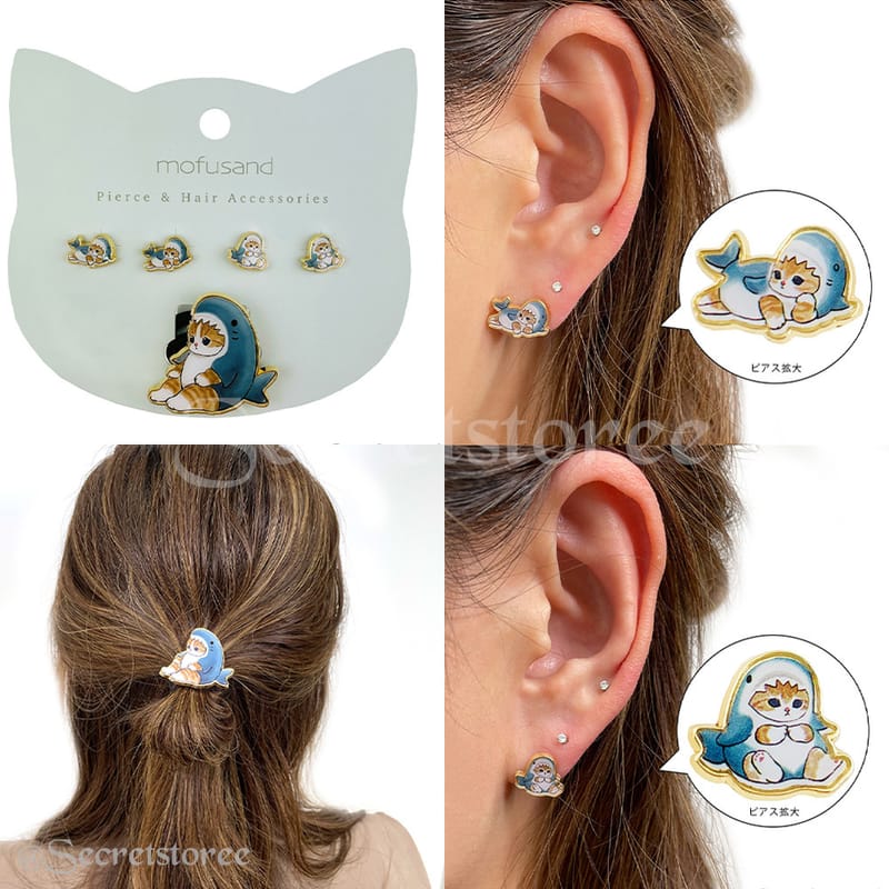 🇯🇵Japan MOFUSAND earring jewelry set (6 styles in total) earring set SS-MD46710 SS-MD46709 SS-MD46706 SS-MD46705 SS-MD46707 SS-MD46708