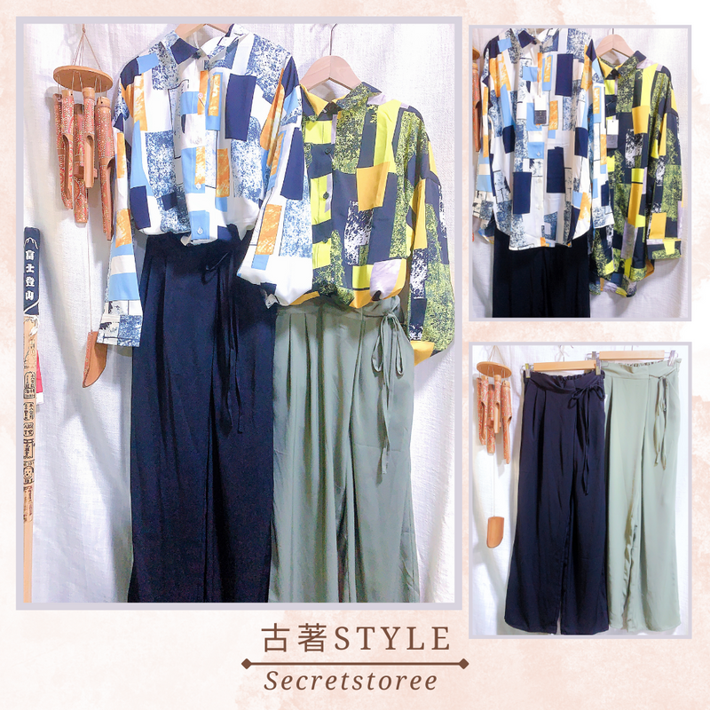 🇯🇵日本|Vintage Style 裇衫 + 百搭舒服褲 SS-53900 SS-141333309