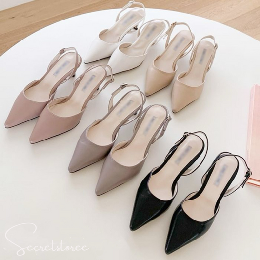 🇰🇷Made in Korea|OL pointed toe 5CM high heels
 ★ Product Code 🔎 SS-gsb2f76