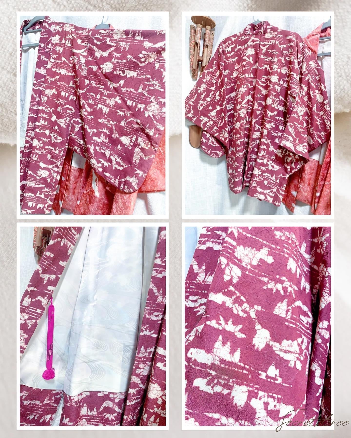 🇯🇵JAPAN Vintage ♡ Clothes (Haori/Kimono/Yukata)| 🇯🇵Japanese Vintage ♡ Traditional Versatile Clothes💮(👘Haori/Kimono/Yukata)|🔎SS-vin33 🔎SS-vin34