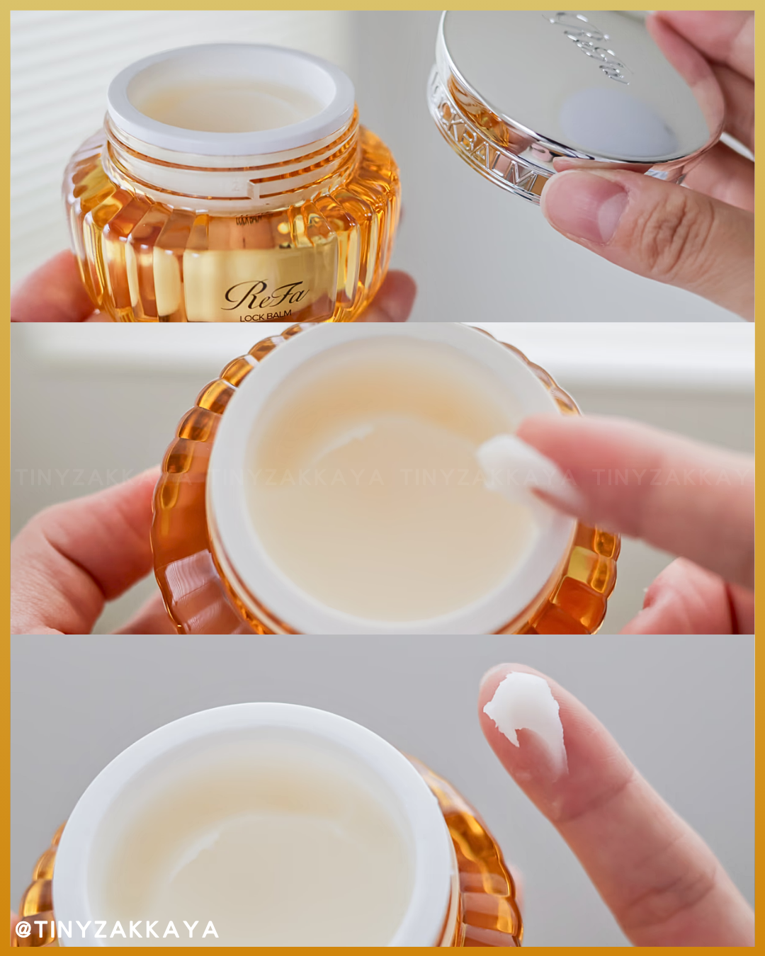 🇯🇵日本♥ ReFa Lock Balm 抗熱鎖光護髮蠟(2款) \ 有Salon級護理效果!頭髮閃耀不怕熱風吹!💖✨/ ReFa ロックバーム