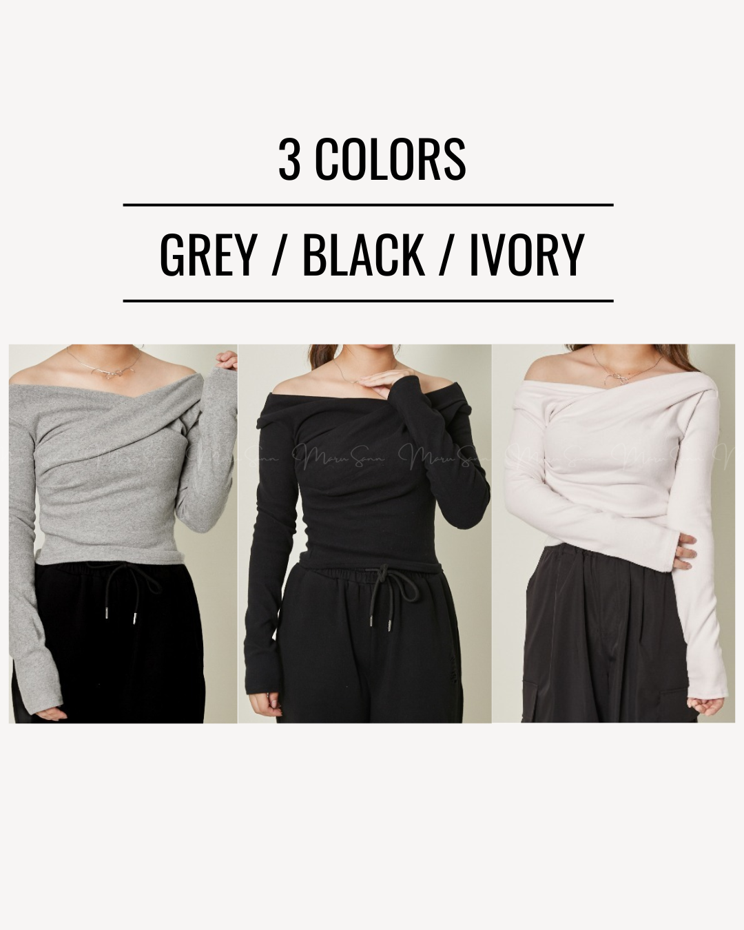 🇯🇵日本 ♥Collar-bone-revealing x loose-fitting, draped asymmetrical top
♥ 鎖骨感 x 寬鬆垂墜的不對稱上衣 / 一件展現你腰線的單品
🔎 ɪᴛᴇᴍ ɴᴏ:SS-JS13730296