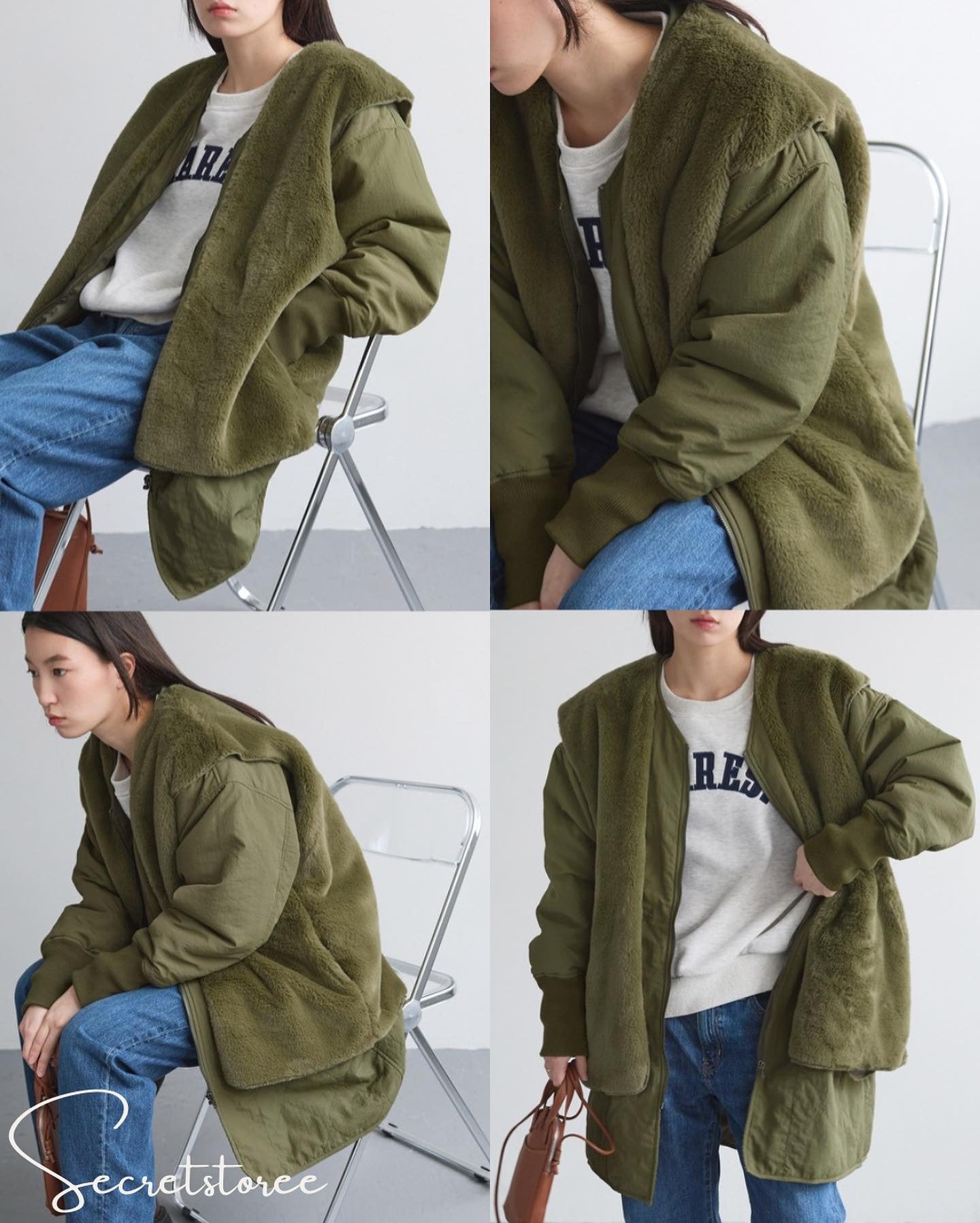 🇯🇵日本|3用異素材毛毛背心外套 outer coat ★ SS-cc69208657