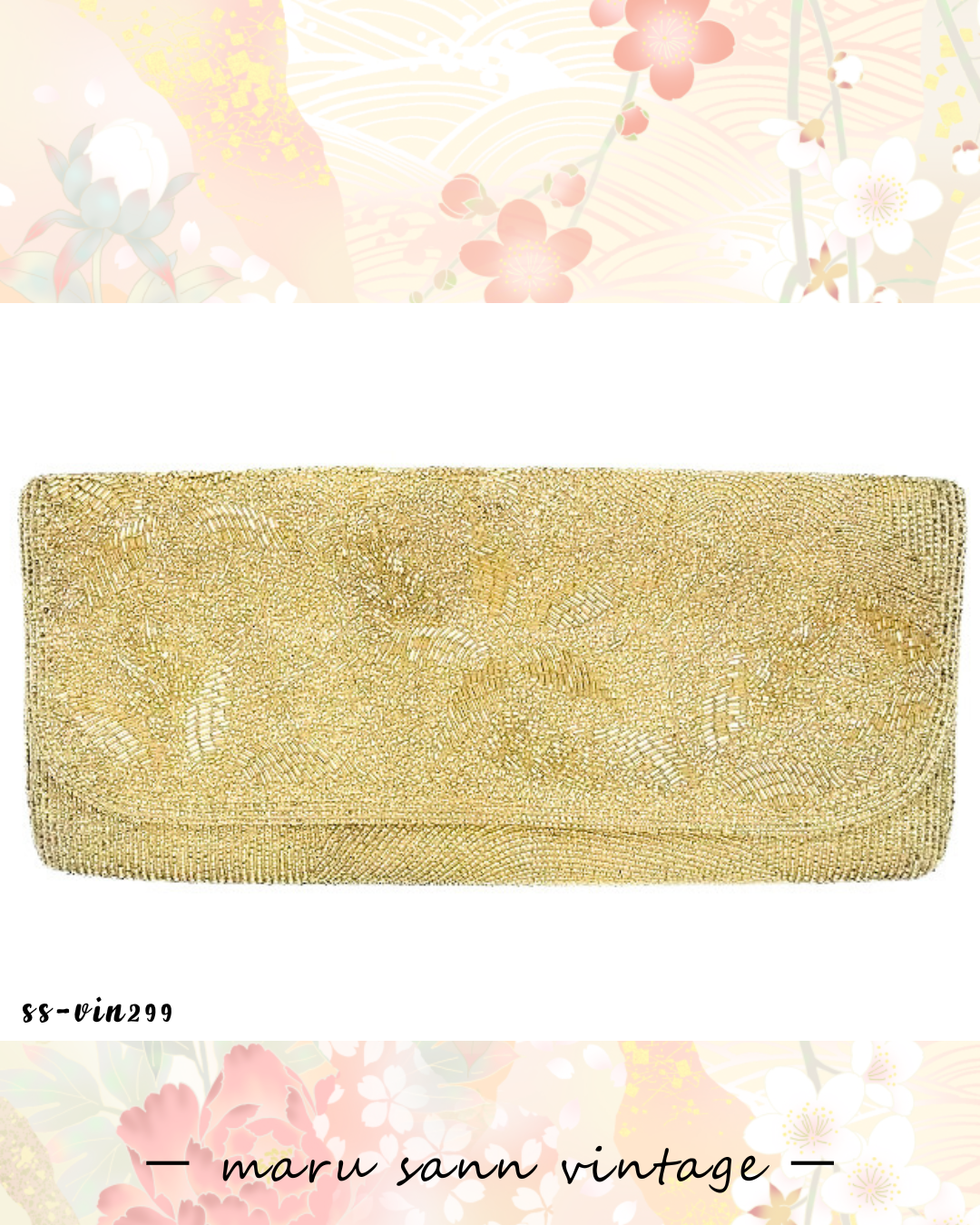 🇯🇵JAPAN Vintage ♡ Bags (Frame Purse/Frame Clutch/Kuchi Bag/Wallet)| 🇯🇵Japanese Vintage♡ Handbags (Golden Nishiki Woven Nishijin Woven Japanese Handbags/Pocket Gold Bags/Wallet)|🔎 ss-vin297|ss-vin298|ss-vin299