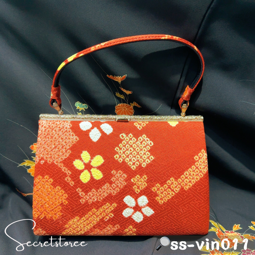🇯🇵JAPAN Vintage ♡ Bags(Frame Purse/Frame Clutch/Kuchi Bag/Wallet)| 🇯🇵日本古著 ♡ 手袋(金襴錦織西陣織和裝手袋/口金袋/銀包)|🔎ss-vin011
