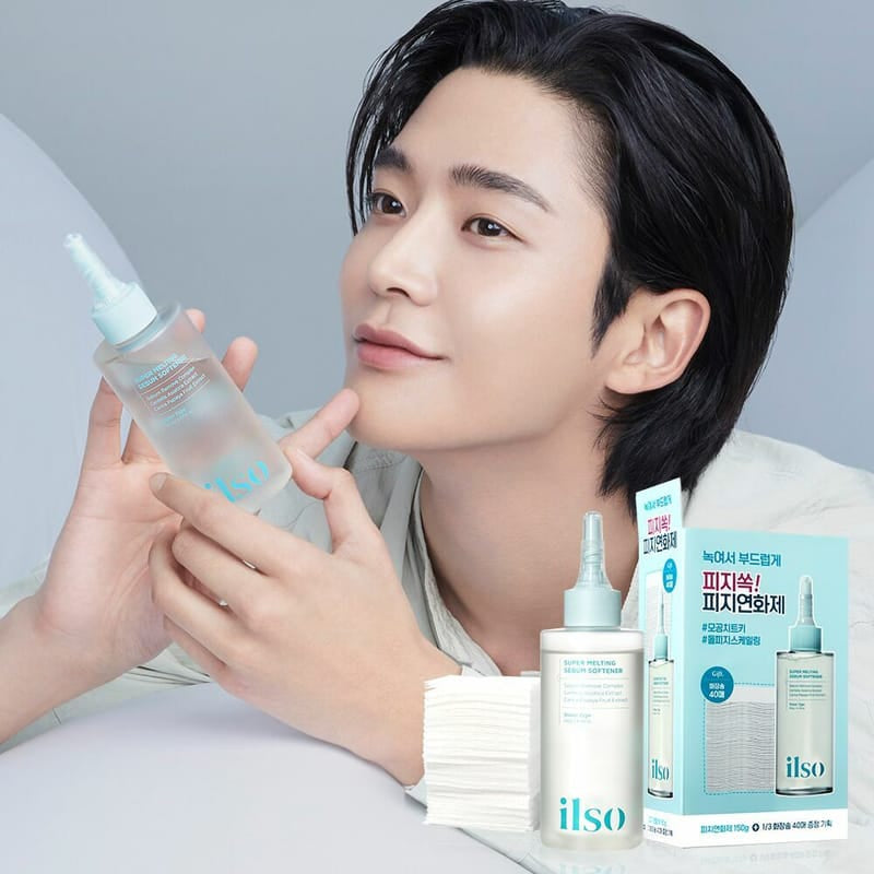 🇰🇷Korea|Painlessly dissolves blackheads and softens dead skin cells|ILSO|Super Melting Sebum Softener 150ml
Blackhead Extracting Solution (limited pack of 40 cotton pads)