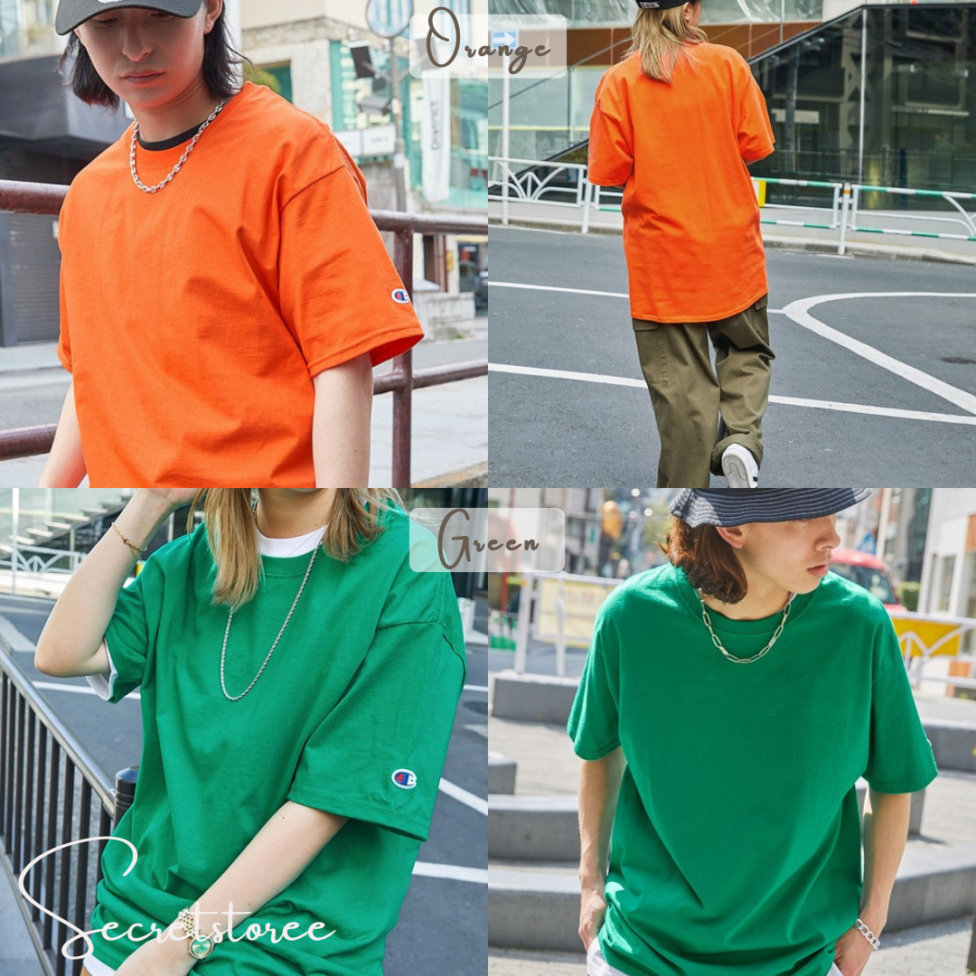 🇯🇵Japan|CHAMPION Unisex Basic Tee (12 colors)★ Product Code🔎 SS-zhc991
