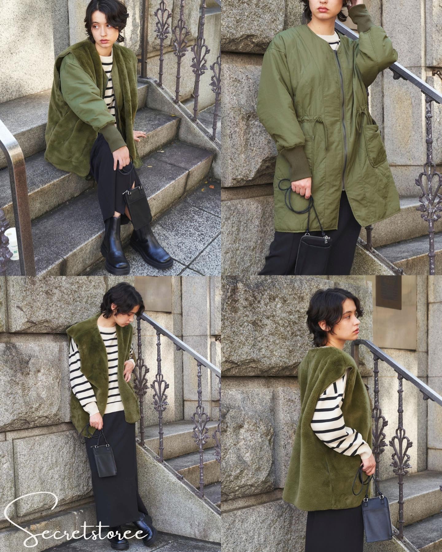 🇯🇵日本|3用異素材毛毛背心外套 outer coat ★ SS-cc69208657