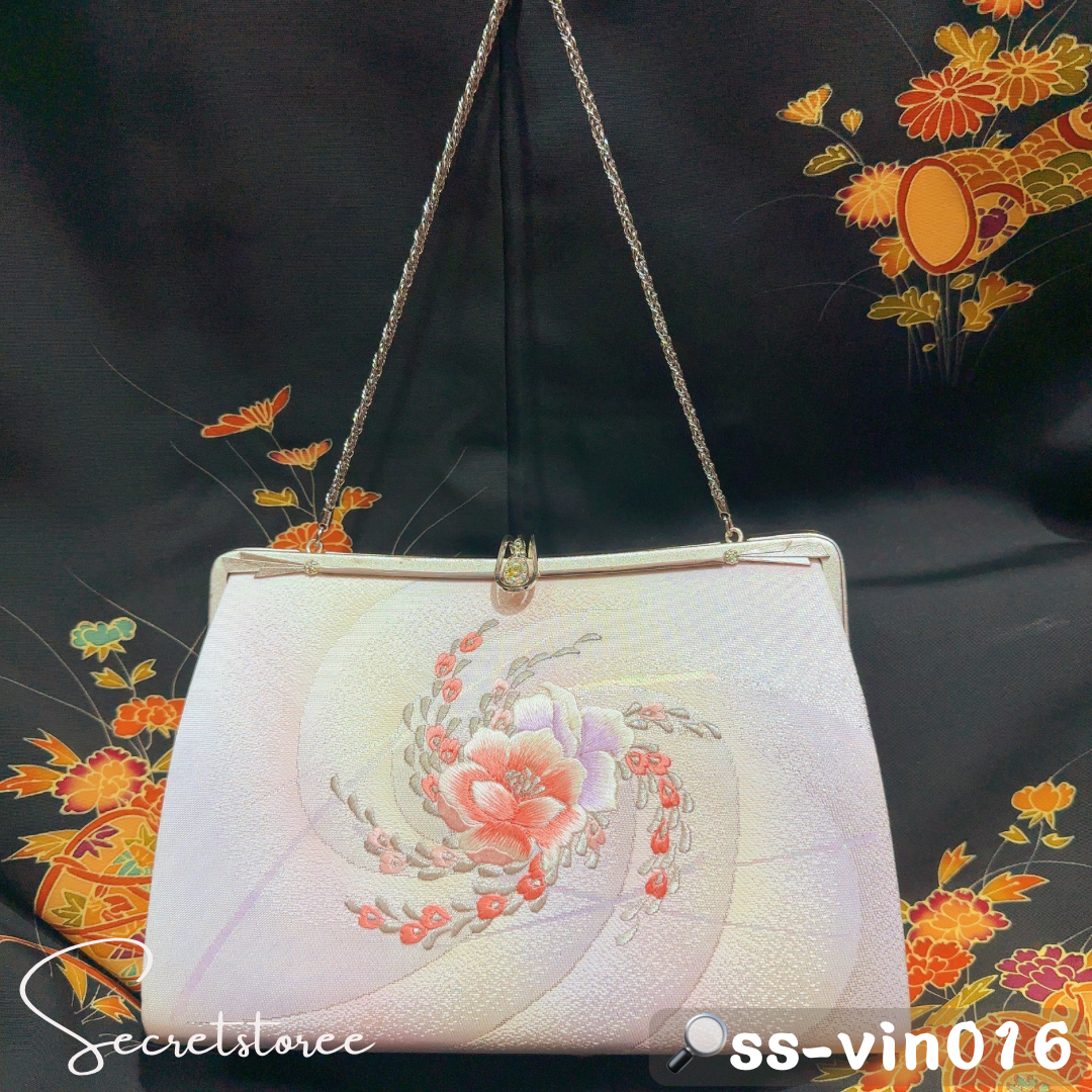 🇯🇵JAPAN Vintage ♡ Bags(Frame Purse/Frame Clutch/Kuchi Bag/Wallet)| 🇯🇵日本古著 ♡ 手袋(金襴錦織西陣織和裝手袋/口金袋/銀包)|🔎ss-vin016