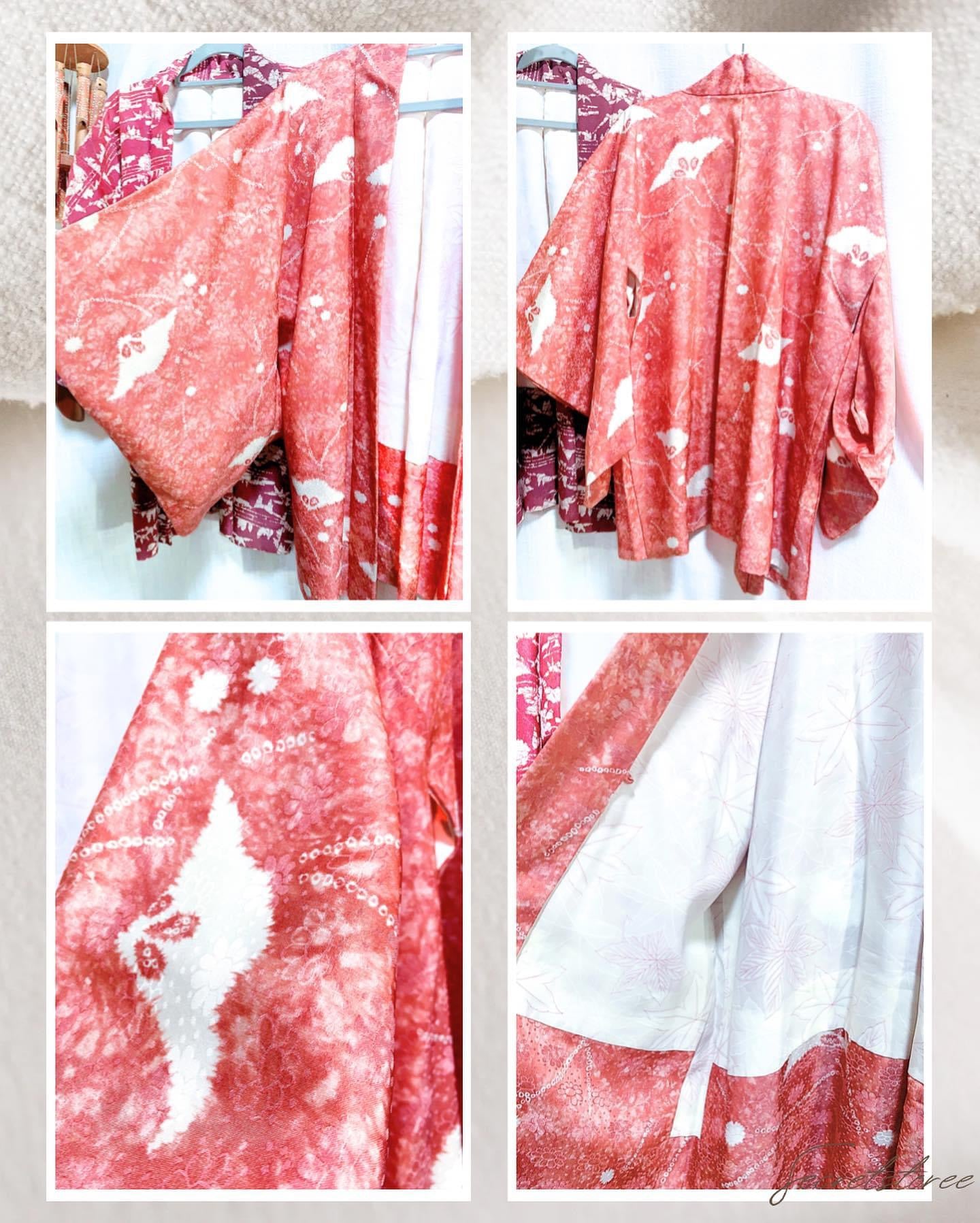 🇯🇵JAPAN Vintage ♡ Clothes (Haori/Kimono/Yukata)| 🇯🇵Japanese Vintage ♡ Traditional Versatile Clothes💮(👘Haori/Kimono/Yukata)|🔎SS-vin33 🔎SS-vin34
