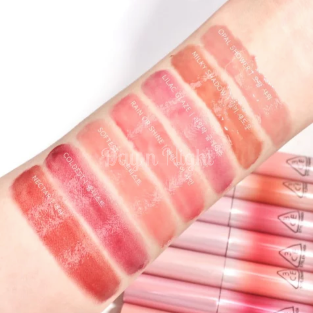 🇰🇷Korea|3CE Shine Reflector
Watery three-dimensional glossy jelly honey lip balm (7 colors) □ ■ Create layered and plump lips with dewy and shiny lips ■ □