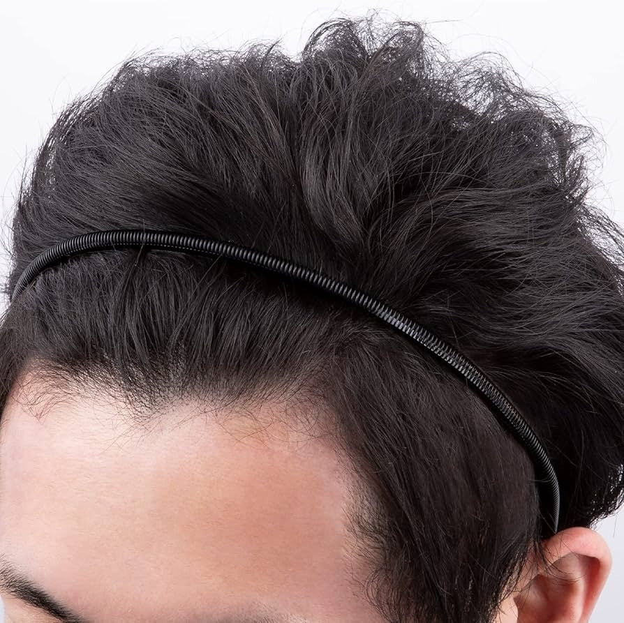 🇯🇵Japanese KAI HA1301 Spring Type Headband Black