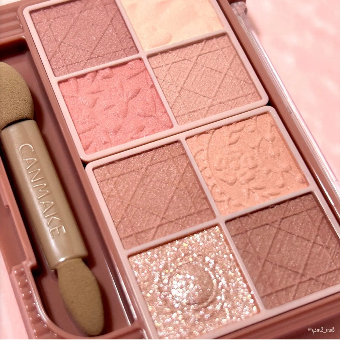 🇯🇵JAPAN ♥ CANMAKE Petit Palette Eyes (Matt) M03 Milky Chericotta 日本 耀目優雅8色眼影盤(啞光系列) キャンメイク プティパレットアイズ(マットタイプ)