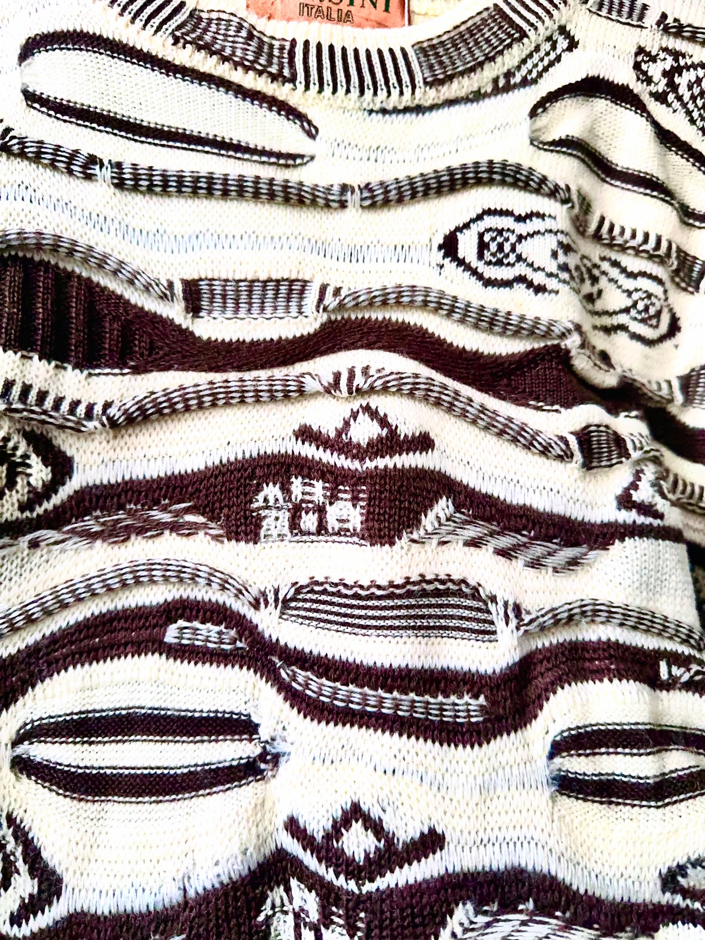 🇯🇵日本古著| VintageClothes - 古瓜紋冷衫 Notorious Sweater Coogi style 🔍ss-vin388