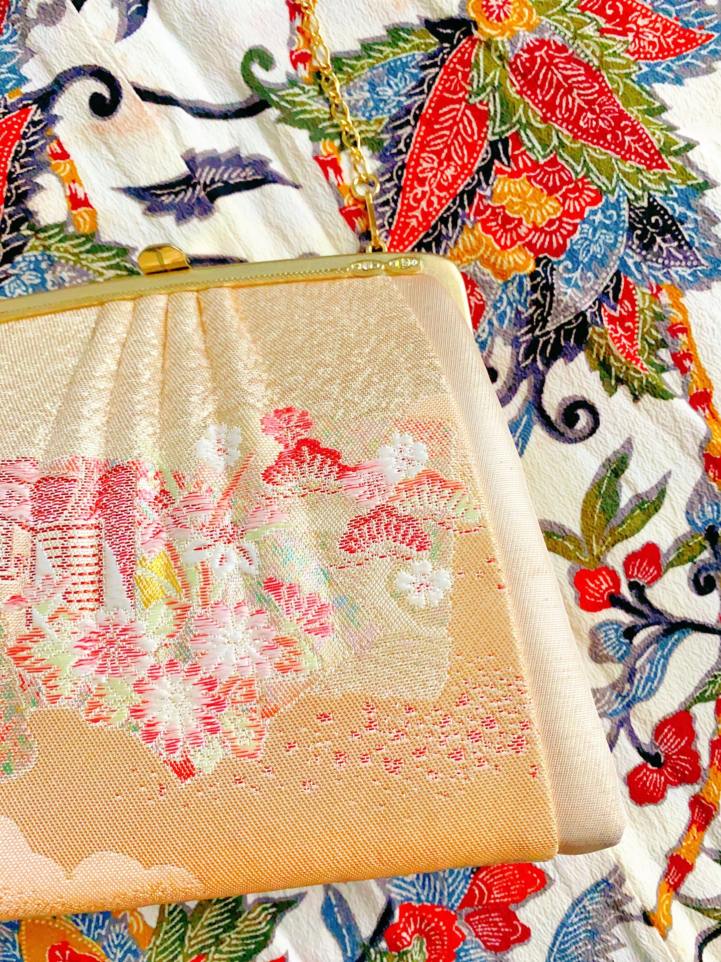 🇯🇵JAPAN Vintage ♡ Bags(Frame Purse/Frame Clutch/Kuchi Bag/Wallet)| 🇯🇵日本古著 ♡ 手袋(金襴錦織西陣織和裝手袋/口金袋/銀包)|🔎 ss-vin333