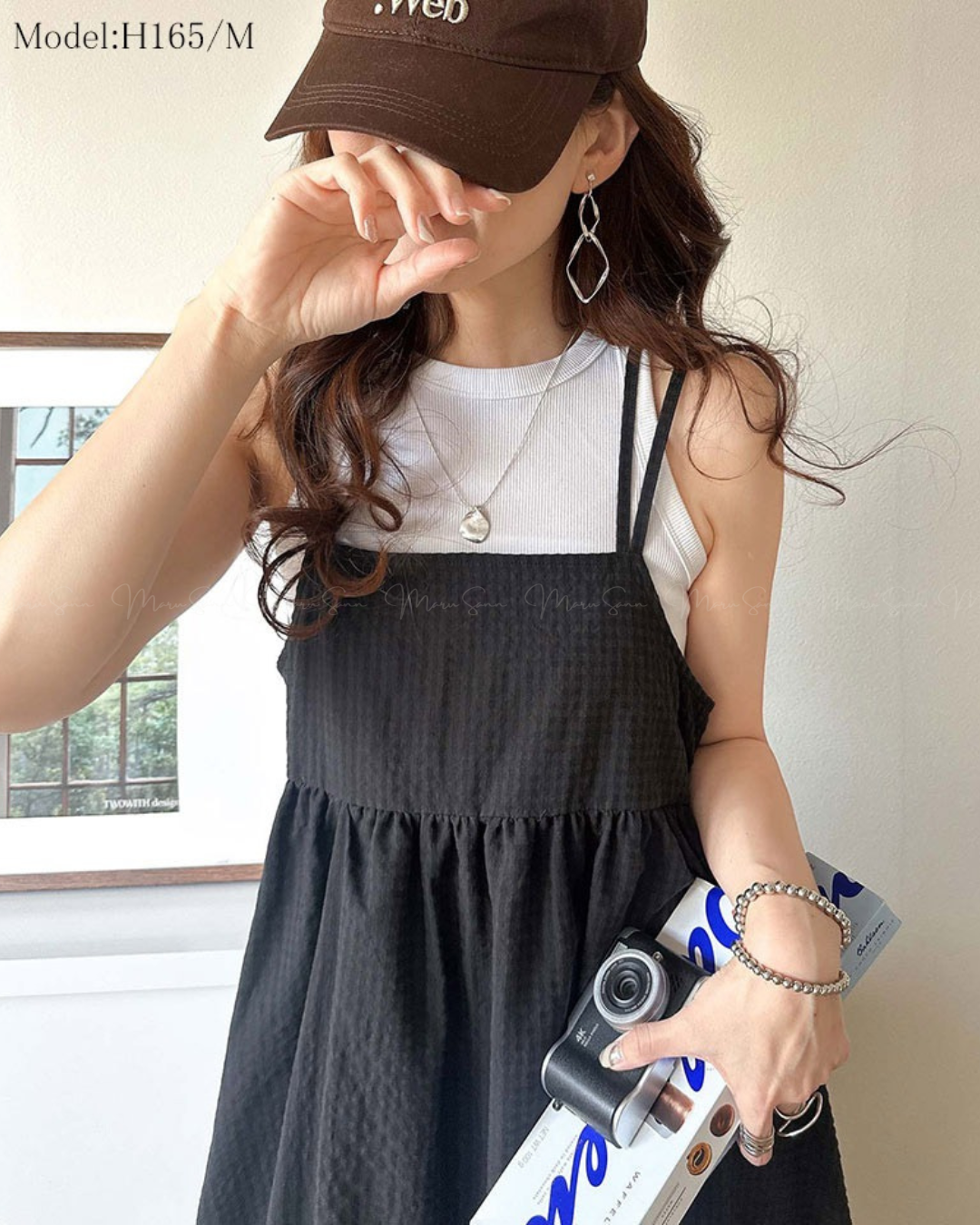 🇯🇵Japan Plaid Flared Slip Dress ◇ 日本 格紋喇叭型吊帶連身裙 🔎 ɪᴛᴇᴍ ɴᴏ:SS-jzrce1010442