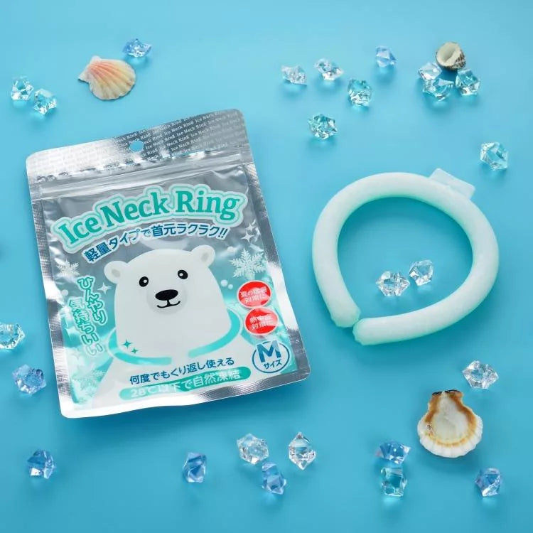 🇯🇵Japan|A must-have artifact for cooling and relieving summer heat|Japan’s best-selling polar bear mint green super cute cooling neck ring cooling neck ring cooling neck ring Koala Ice Neck Ring アイスネックリングエムサイズ