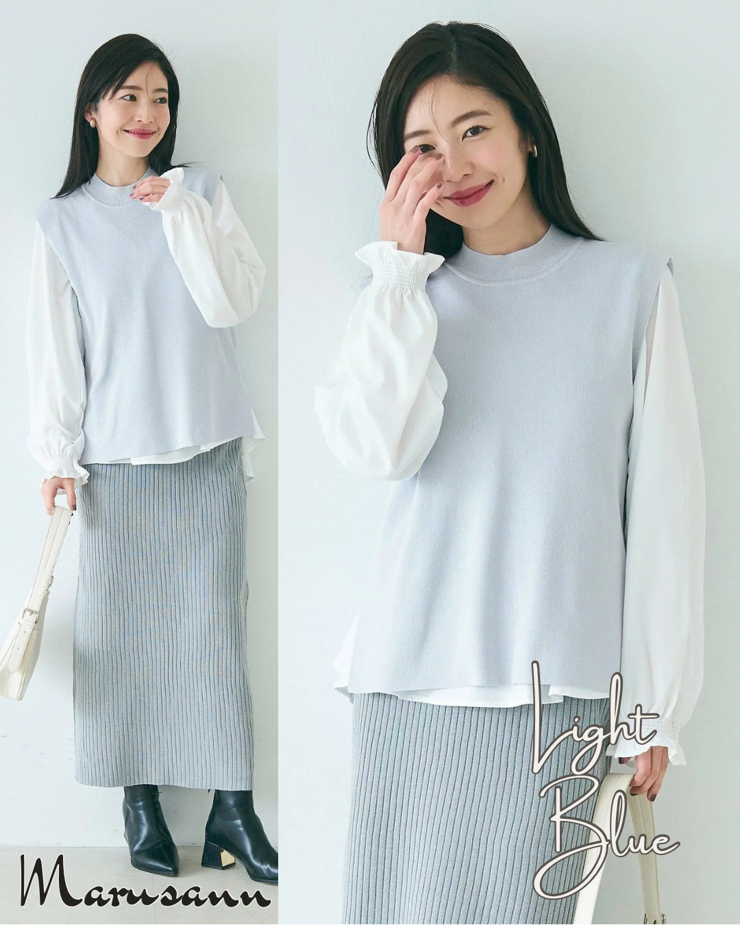 🇯🇵JAPAN｜Vest set blouse 背心套裝襯衫  🔎 ɪᴛᴇᴍ ɴᴏ.： SS-jrbj6407_16