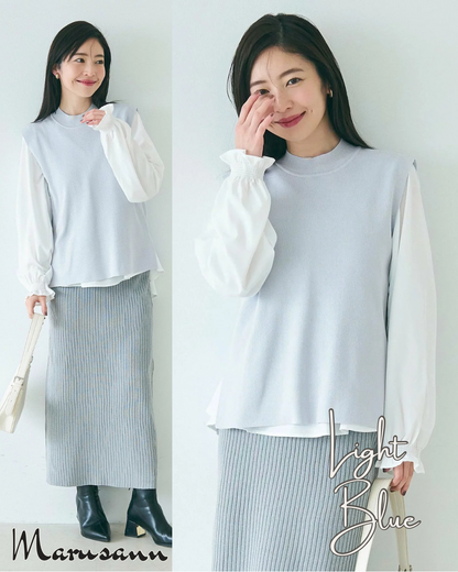 🇯🇵JAPAN｜Vest set blouse 背心套裝襯衫  🔎 ɪᴛᴇᴍ ɴᴏ.： SS-jrbj6407_16