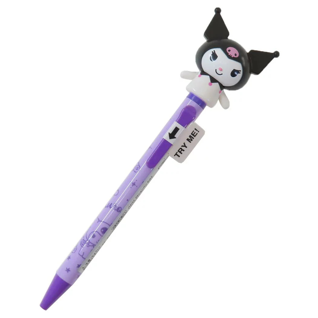 🇯🇵日本 SANRIO Bye-Bye Ball Point Pen Kuromi /My Melody /Hello Kitty /Cinnamoroll 大頭 原子筆 圓珠筆 
サンリオキャラクターズ バイバイアクションペン