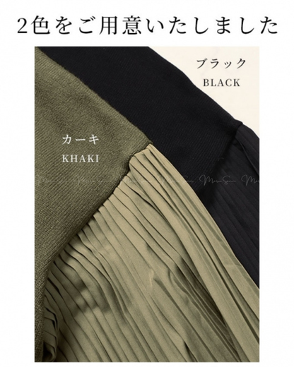 🇯🇵 JAPAN ♥ Pleated Sleeve Knit Top 皺褶袖針織上衣 ◍ 2色入 🔎 ɪᴛᴇᴍ ɴᴏ.： SS-jrhm2685