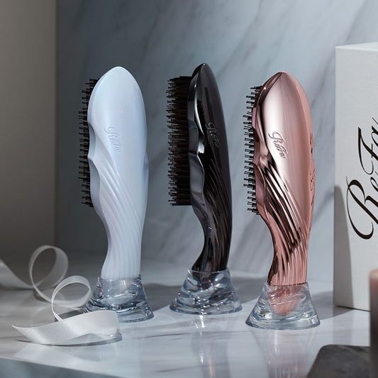🇯🇵JAPAN ♥ REFA Ion Care Brush Premium 升級版頭皮毛孔深層潔淨離子梳 (連收納底座)
