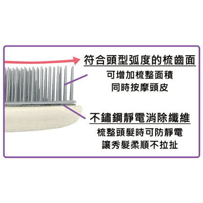 🇯🇵Japanese BUD Foldable Comb Hair Brush Ikemoto Anti-static Foldable Comb Japanese-made Foldable Comb Ikemoto Comb bd-900 BUD バドstatic気脱折りたたみヘアブラシ