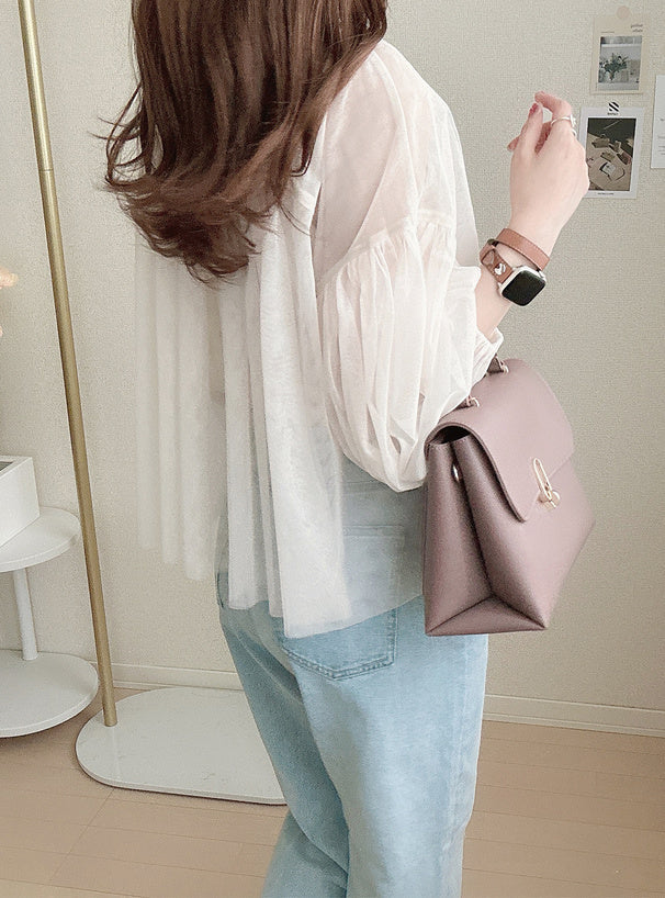 🇯🇵Japanese camisole chiffon top lace top
 Product Code: SS-jgtu7740